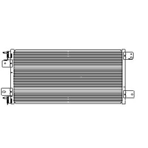 CHRYSLER 200 CONV A/C CONDENSER M/T WO/TRANS COOLER WO/RD OEM#68004052AB 2011-2014 PL#CH3030256