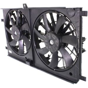 CHRYSLER 200 CONV RADIATOR & A/C FAN ASSEMBLY (DUAL FAN) OEM#68004051AA 2011-2014 PL#CH3115152