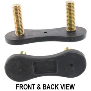 LINCOLN BLACKWOOD FRONT BUMPER STUD PLATE RIGHT (Passenger Side)=LEFT (Driver Side) (BRACKET) OEM#F65Z17C886AA 2002 PL#FO1066155