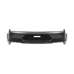 FORD MUSTANG REAR BUMPER COVER PRIMED (5.0L)(W/SENSOR)(W/LICENSE CUTOUT HOLE) OEM#JR3Z17K835BAPTM 2018-2020 PL#FO1100738