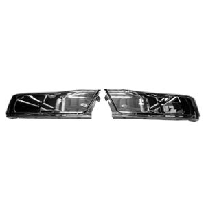 FORD TRUCKS & VANS FORD/PU  (F150)(EXC RAPTOR) REAR FACE BAR SET CHROME (RH&LH)(WO/SENSOR) OEM#FL3Z17906A 2015-2020 PL#FO1102380