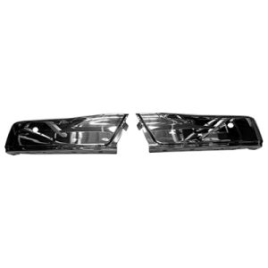 FORD TRUCKS & VANS FORD/PU  (F150)(EXC RAPTOR) REAR FACE BAR SET CHROME (RH&LH)(W/SENSOR) OEM#FL3Z17906B 2015-2020 PL#FO1102381