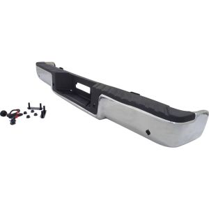 FORD TRUCKS & VANS FORD/PU (F150 EXC HERITAGE) STEP BUMPER ASSEMBLY CHROME (STYLESIDE)(WO/HITCH)(W/ SENSOR)(FM 8-9-05) OEM#8L3Z17906C-PFM 2006-2008 PL#FO1103142