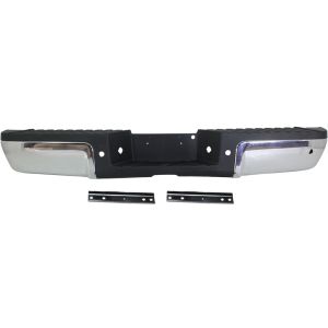 FORD TRUCKS & VANS FORD/PU F250/350/450 (SUPER DUTY) STEP BUMPER ASSY CHROME W/BLACK PAD (W/SENSOR)(WO/BRKT) OEM#9C3Z17906D-PFM 2011-2012 PL#FO1103150
