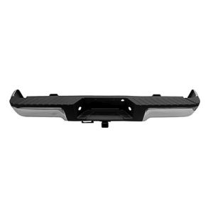 FORD TRUCKS & VANS FORD/PU (F150)(EXC SVT RAPTOR) REAR STEP BUMPER ASSEMBLY CHROME (WO/SENSOR)(W/BASE TOW HITCH)(STYLESIDE)**CAPA** OEM#9L3Z17906A-PFM (P) 2009-2014 PL#FO1103162C