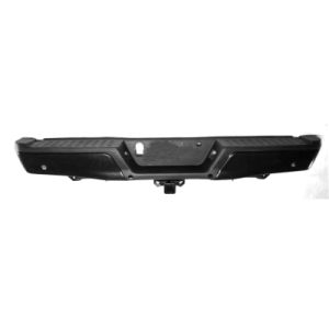 FORD TRUCKS & VANS FORD/PU  (F150)(EXC RAPTOR) REAR STEP BMP ASSY BLACK (W/SENSOR)(W/MAX TOW HITCH) OEM#FL3Z17906DPTM-PFM 2015-2020 PL#FO1103192