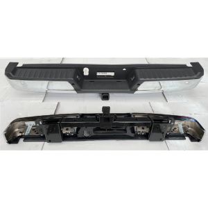 FORD TRUCKS & VANS FORD/PU F150 HYBRID REAR STEP BMP ASSY CHROME (W/SENSOR)(WO/ACTIVE PK SENSOR)(W/STD TOW HITCH) OEM#ML3Z17906DA-PFM 2021-2023 PL#FO1103248