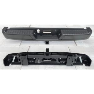 FORD TRUCKS & VANS FORD/PU F150 REAR STEP BMP ASSY BLACK (WO/SENSOR)(W/STD TOW HITCH)(SINGLE EXHAUST) OEM#ML3Z17906AAPTM-PFM 2021-2023 PL#FO1103251