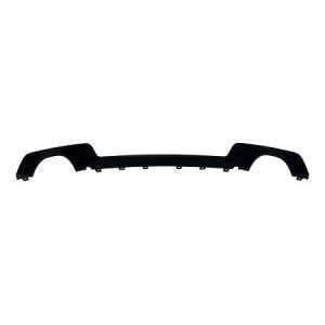 FORD TRUCKS & VANS EXPLORER REAR BUMPER LOWER VALANCE (DUAL EXHAUST)(W/CHROME EXTENSION)**CAPA** OEM#JB5Z17K835APTM 2018-2019 PL#FO1195174C