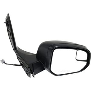 FORD TRUCKS & VANS TRANSIT CONNECT DOOR MIRROR LEFT (Driver Side) PWR/HTD (SMALL)(W/BLIND SPOT GLASS)(BLACK CVR) OEM#DT1Z17683V-PFM 2019-2023 PL#FO1320728