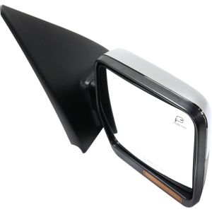 LINCOLN MARK LT DOOR MIRROR RIGHT (Passenger Side) PWR/HTD/SIGNAL/PUDDLE/MEMEMORY/PWR-FOLD (CHR) OEM#8L3Z17682AA 2007-2008 PL#FO1321372