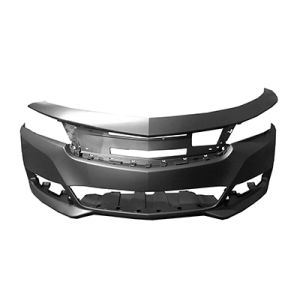 CHEVROLET IMPALA  (NEW)(4pc T/L) FRONT BUMPER COVER PRIMED (LTZ/PREMIER)(W/ADAPTIVE CRUISE) OEM#22990036 2014-2020 PL#GM1000943