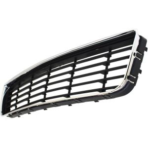 CHEVROLET IMPALA / IMPALA LIMITED (2pc T/L) FRONT BUMPER GRILLE CHR/DK-GRAY (EXC MESH) OEM#10333711 2006-2011 PL#GM1036106