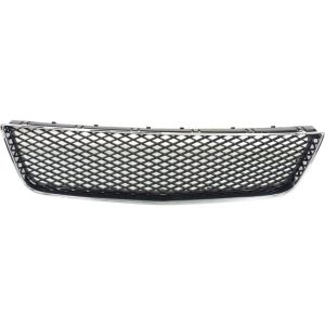 CHEVROLET IMPALA / IMPALA LIMITED (2pc T/L) FRONT BUMPER GRILLE CHR/DK-GRAY (MESH) OEM#10333712 2006-2016 PL#GM1036107