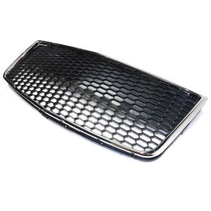 CHEVROLET AVEO 5 (HATCHBACK) FRONT BUMPER GRILLE BLACK W/CHR FRAME **CAPA** OEM#96813738 2009-2011 PL#GM1036122C
