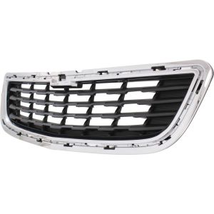 GM TRUCKS & VANS TRAX GRILLE LOWER CHROME FRAME /BLK INNER (MEXICO BUILT)**CAPA** OEM#95235144 2015-2016 PL#GM1036170C