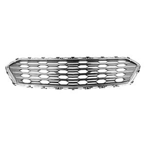 CHEVROLET CRUZE HATCHBACK  FRONT BUMPER GRILLE CENTER CHROME/BLACK (PREMIER WO/RS) OEM#84189628 2017-2018 PL#GM1036181