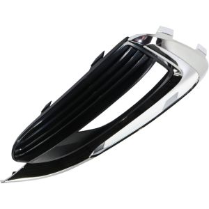 BUICK ENCLAVE FOG LAMP COVER LEFT (Driver Side) TXT BLACK W/CHROME MLDG OEM#84238814 2018-2021 PL#GM1038223