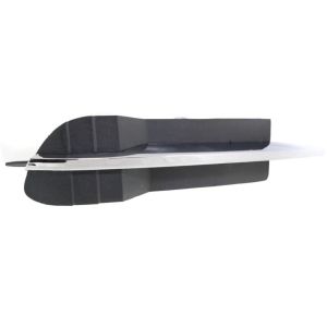 CHEVROLET MALIBU SEDAN FRONT BUMPER GRILLE OUTER RIGHT (Passenger Side) CHR/BLK (LS/LT W/O FOG) OEM#25905344 2008-2012 PL#GM1039114