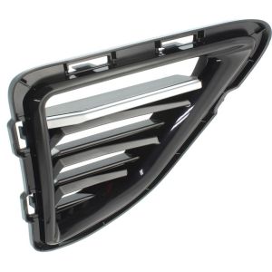 CHEVROLET CAMARO  FOG LAMP COVER RIGHT (Passenger Side) W/SATIN-CHROME MLDG (SS W/HOT WHEEL) OEM#84278556 2017-2018 PL#GM1039211