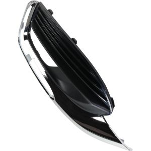 BUICK ENCLAVE FOG LAMP COVER RIGHT (Passenger Side) TXT BLACK W/CHROME MLDG OEM#84238815 2018-2021 PL#GM1039223