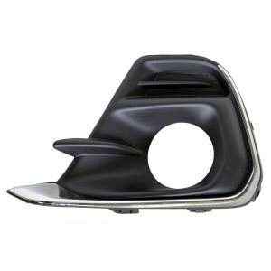 CHEVROLET SPARK  FOG LAMP BEZEL ASSY RIGHT (Passenger Side) BLACK W/LOWER MLDG CHROME (1LT/2LT/LS) OEM#95286425 2016-2018 PL#GM1039240
