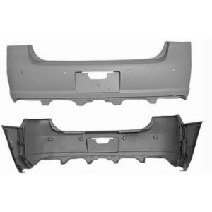 BUICK LUCERNE  REAR BUMPER COVER PRIMED (W/REAR & SIDE SENSOR)(W/VALANCE)**CAPA** OEM#25813569 2008-2011 PL#GM1100818C