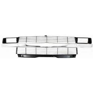 GM TRUCKS & VANS ASTRO VAN (CHEVY) GRILLE CHR/ARG(CHEVY) COMPOSITE HEAD/LAMP OEM#19130758 1995-2005 PL#GM1200371