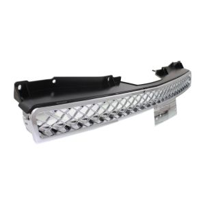 GM TRUCKS & VANS AVALANCHE GRILLE UPPER CHROME FRAME/CHR MESH OEM#22830012 2008-2013 PL#GM1200590