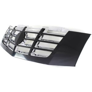 CADILLAC ESCALADE/ESCALADE ESV GRILLE ASSEMBLY PTD/CHR (EXC PLATINUM) OEM#23190289 2007-2014 PL#GM1200619