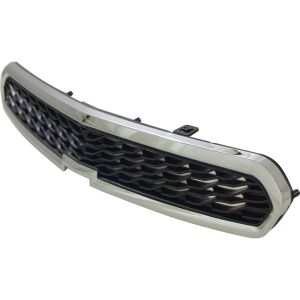 CHEVROLET SPARK GRILLE UPPER CHR/BLK (LS/1LT)(WO/FOG) **CAPA** OEM#95078754 2013-2015 PL#GM1200657C