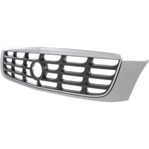 CADILLAC DEVILLE  GRILLE CHROME/GRAY (DHS DTS MODEL)(W/NIGHT VISION) OEM#89025119 2000-2005 PL#GM1200672