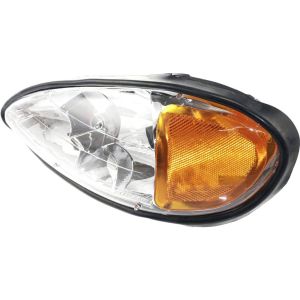 PONTIAC GRAND AM HEAD LAMP ASSEMBLY LEFT (Driver Side) **CAPA** OEM#22672207 1999-2005 PL#GM2502196C