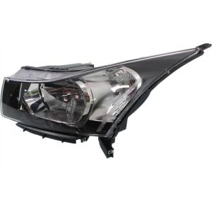 CHEVROLET CRUZE / CRUZE LIMITED HEAD LAMP ASSEMBLY LEFT (Driver Side) ( CHROME SIGNAL RING)**CAPA** OEM#95900041 2011-2012 PL#GM2502356C