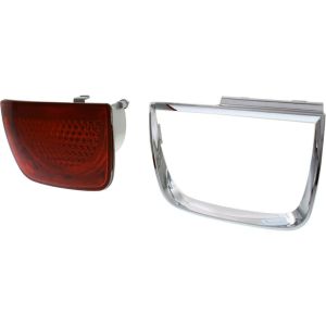 CHEVROLET CAMARO COUPE  TAIL LAMP ASSY LEFT (Driver Side) (OUTER) W/CHROME BEZEL (HALOGEN HEAD LAMP) OEM#92244320 2010-2013 PL#GM2804108