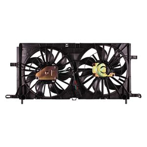 BUICK TERRAZA  RADIATOR & A/C FAN ASSY (3.5L)(WO/REAR A/C)(DUAL FAN) OEM#15290117 2005-2006 PL#GM3115196