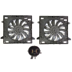 CADILLAC XT5 RADIATOR & A/C FAN ASSY(SINGLE)(3.6L)(W/TOWING PKG) OEM#85159685 2020-2023 PL#GM3115321