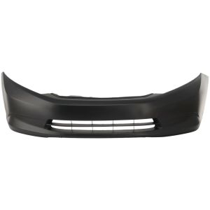 HONDA CIVIC SEDAN FRONT BUMPER COVER PRIMED (WO/FOG)(DX/HF/LX/NATURAL GAS)**CAPA** OEM#04711TR3A90ZZ 2012 PL#HO1000280C