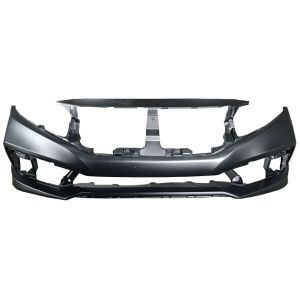 HONDA CIVIC SEDAN FRONT BUMPER COVER PRIMED (EXC Si)(USA) **CAPA** OEM#04711TBAA50ZZ 2019-2021 PL#HO1000322C