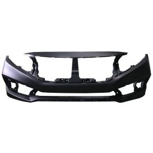 HONDA CIVIC SEDAN FRONT BUMPER COVER PRIMED (EXC Si)(1.5L JAPAN) **CAPA** OEM#04711TEGA50ZZ 2019-2020 PL#HO1000323C