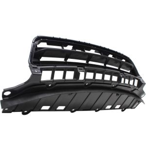 HONDA CIVIC SEDAN FRONT BUMPER GRILLE CENTER BLACK (USA/CANADA) OEM#71107SNEA50 2009-2011 PL#HO1036127