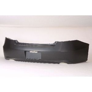 HONDA ACCORD COUPE REAR BUMPER COVER PRIMED (L4/V6)(W/O LEFT (Driver Side) EXH CVR)**CAPA** OEM#04715TE0A90ZZ 2008-2012 PL#HO1100247C
