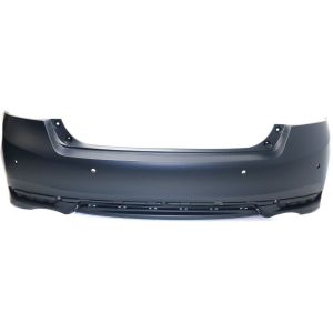 HONDA ACCORD SEDAN REAR BUMPER COVER PRIMED (4/6 CYL) (DUAL EXHAUST)(W/ SENSOR) **CAPA** OEM#71500T2FA80ZZ 2016-2017 PL#HO1100293C