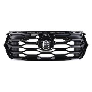 HONDA PILOT GRILLE ASSY PTD-BLACK (W/CAMERA)(ELITE/TRAILSPORT/BLACK ED) **CAPA** OEM#71120T90A20 2023-2025 PL#HO1200272C