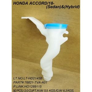 HONDA ACCORD HYBRID  WASHER TANK INLET W/CAP OEM#76821TVAA01-PFM 2018-2022 PL#HO1289115