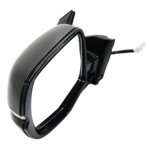 HONDA PILOT DOOR MIRROR LEFT (Driver Side) PWR/HTD/SIGNAL/MEMORY (WO/CAMERA)(GLOSS-BLACK BASE) OEM#76250TG7A62ZD 2017-2022 PL#HO1320307