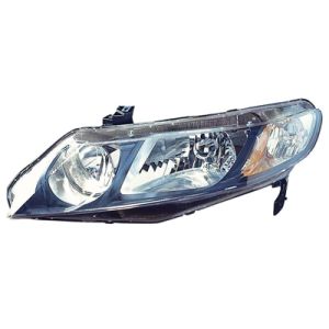 HONDA CIVIC SEDAN HEAD LAMP UNIT LEFT (Driver Side) **CAPA** OEM#33151SNCA01 2009-2011 PL#HO2502127C
