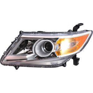 HONDA ODYSSEY HEAD LAMP ASSEMBLY LEFT (Driver Side) (HALOGEN)**CAPA** OEM#33150TK8A01 2011-2013 PL#HO2502142C