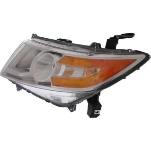HONDA ODYSSEY HEAD LAMP UNIT LEFT (Driver Side) ( HID ) WO/HID BULB/IGNITOR/CONTROLLER OEM#33151TK8A11 2011-2013 PL#HO2502143