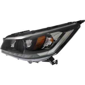 HONDA ACCORD SEDAN HEAD LAMP ASSEMBLY LEFT (Driver Side) (6 CYL)(HALOGEN)(LED DAYTIME RUNNING) OEM#33150T2AA11 2013-2015 PL#HO2502156